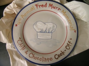 2008 Winner's Plate by Louisville Stoneware